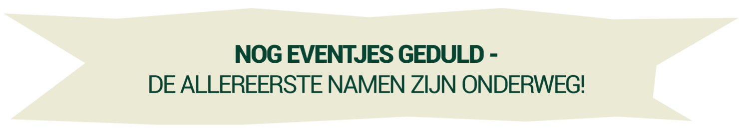 Nog eventjes geduld